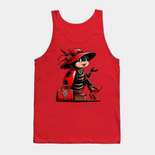 Fashionista Ladybug Elegance Tank Top